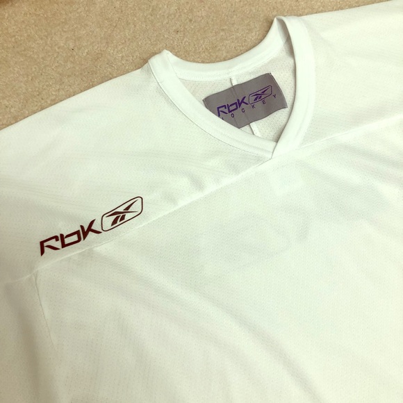 RBX Other - RBX White Hockey Jersey SR XXL Long Sleeve